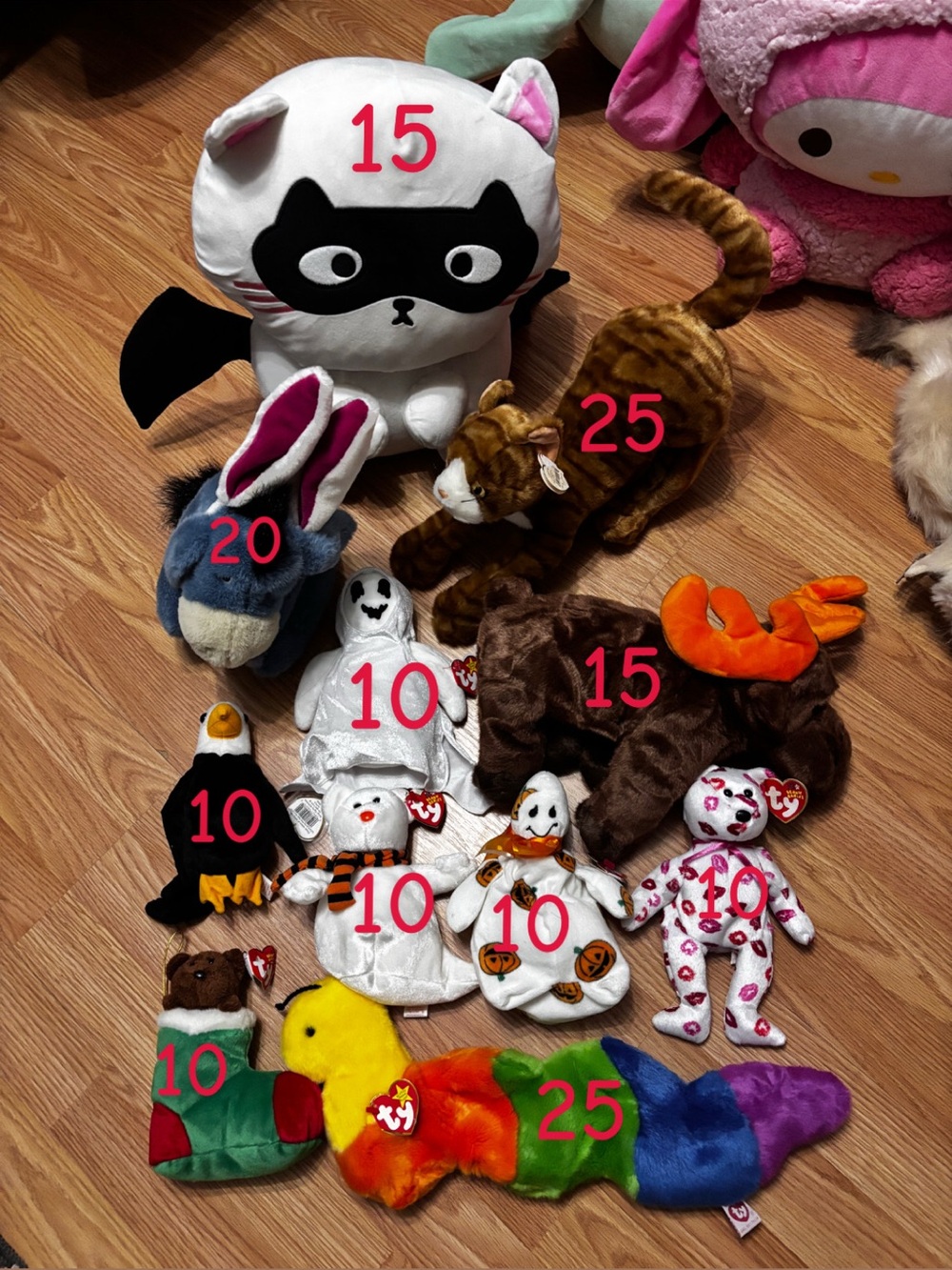 Ty Beanie Babies Mixed Plush Bundle - Multicolor